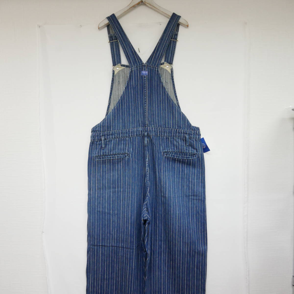 【1円】未使用 国内正規 Porter Classic×DISNEY ポータークラシック OHARIKO COLLECTION STRIPE DENIM OVERALLS デニムオーバーオール 2_画像4