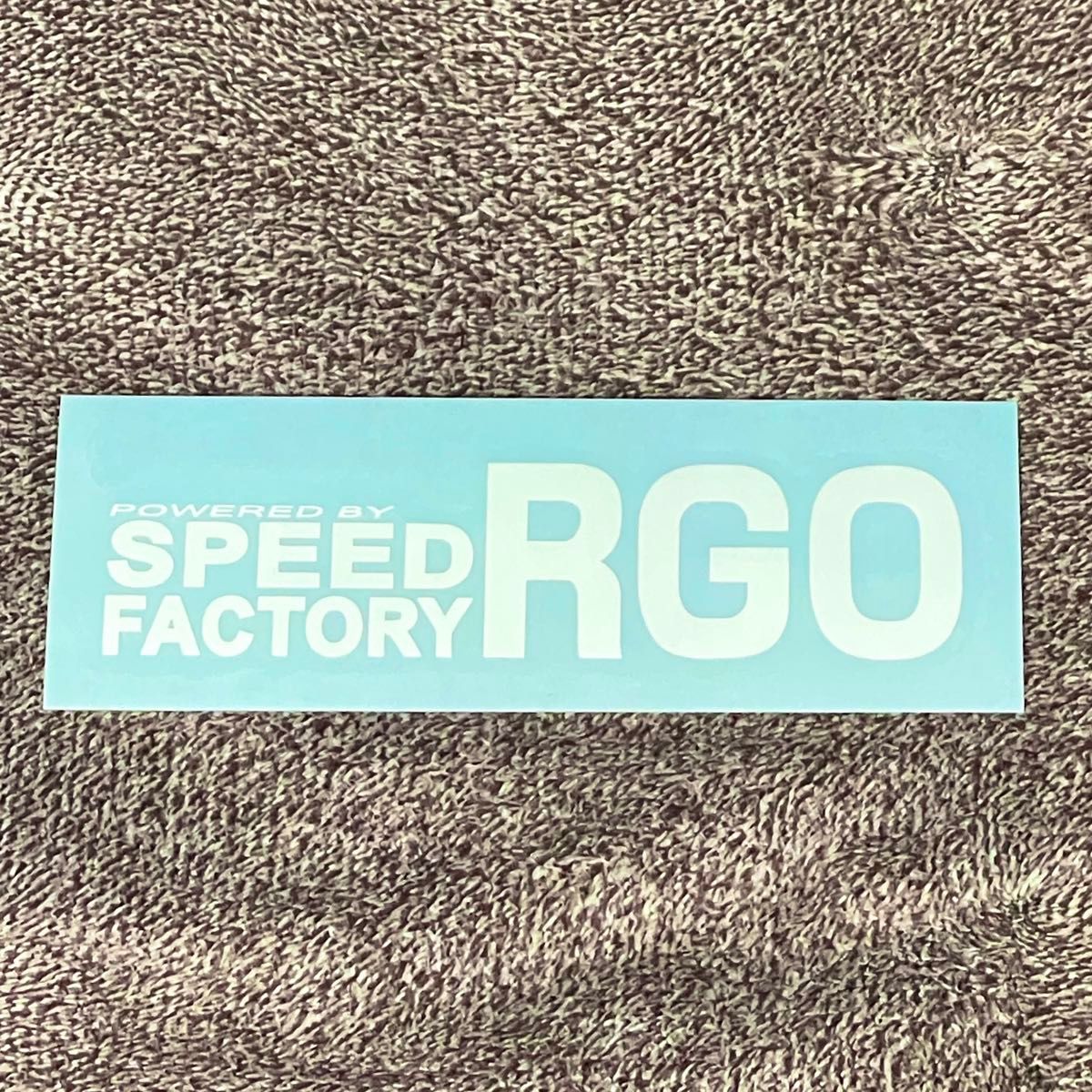 湾岸ミッドナイト スピードファクトリー RGO カッティングステッカー