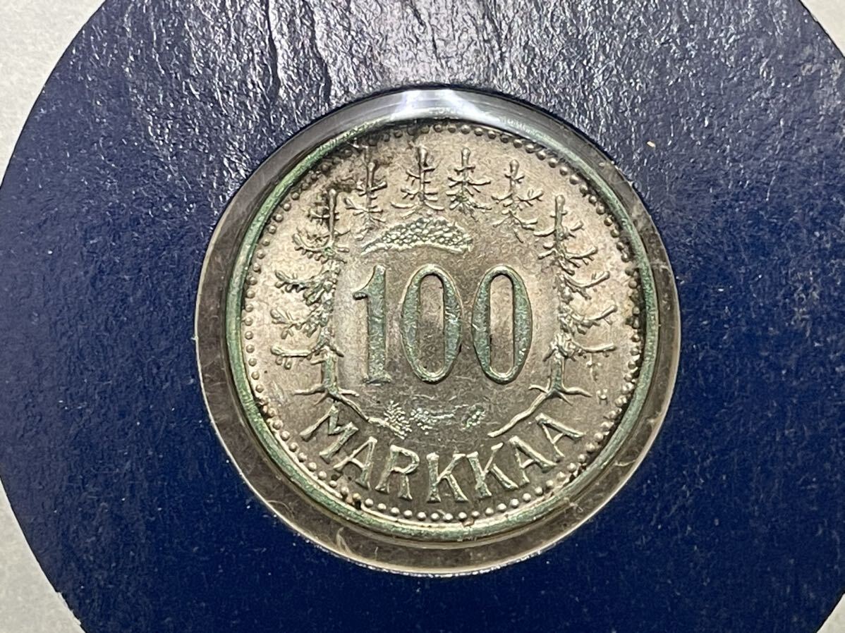 30、フィンランド銀貨　1957年　外国コイン　外国銀貨　古銭　貨幣_画像5