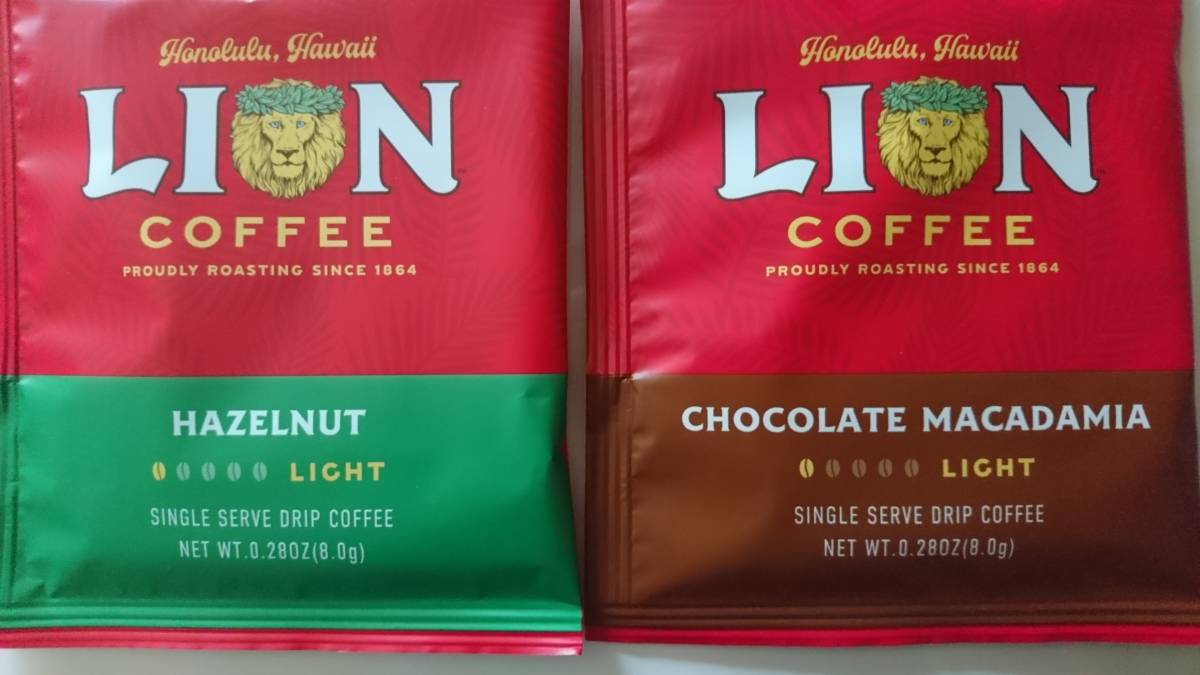  lion coffee drip coffee each 8g 4P×4 kind { total 16P}