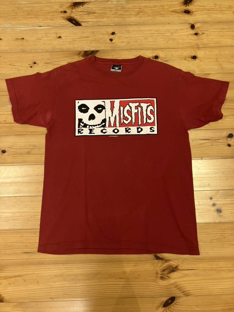 misfits records print T-shirt America made maxell T-shirt 00s 90s band t