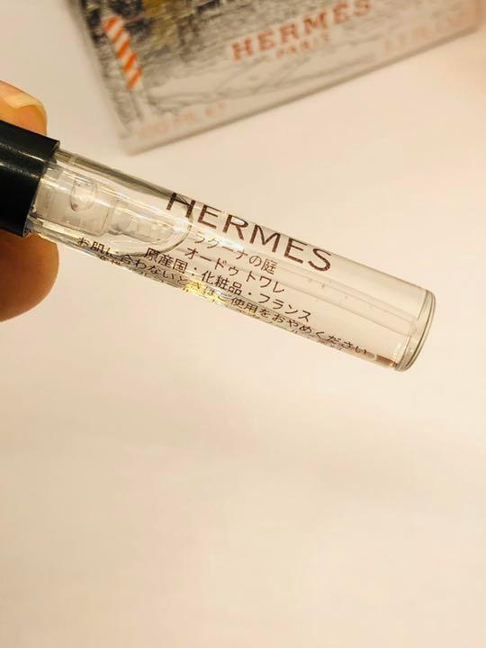 ［h-ra］HERMES エルメス ラグーナの庭　オードゥ トワレ 1.5ml【送料無料】安全安心の匿名配送_画像2