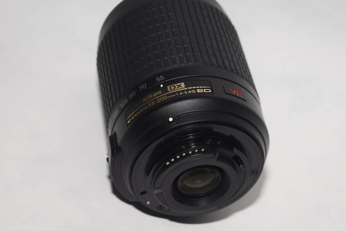 ☆Nikon ニコン カメラ ズームレンズ AF-S 55-200mm 1:4-5.6G ED 52ｍｍ NiKKOR 中古 ジャンク_画像8