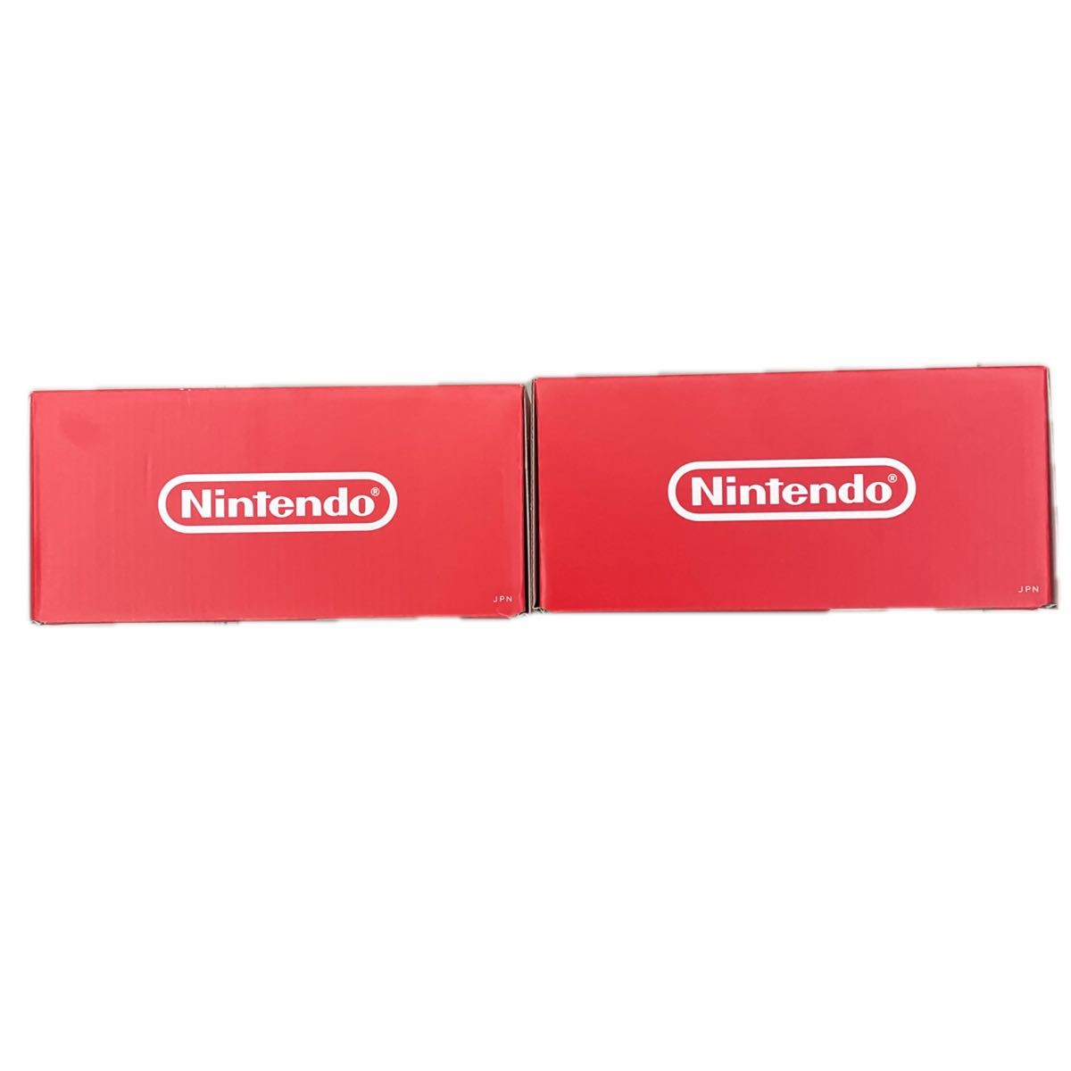 【新品未使用】Nintendo Switch有機ELモデル② 2台セット　ホワイト　マリオレッド