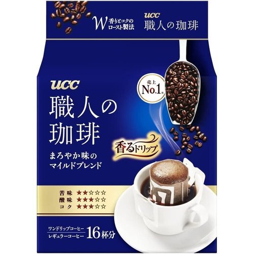 UCC 16 cup ×3 piece .... taste. mild Blend drip coffee worker. ..317