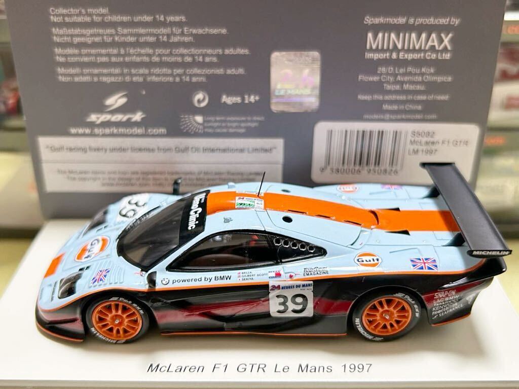 スパーク spark 1/43 McLaren F1 GTR #39 Le Mans 1997 [S5082]_画像9