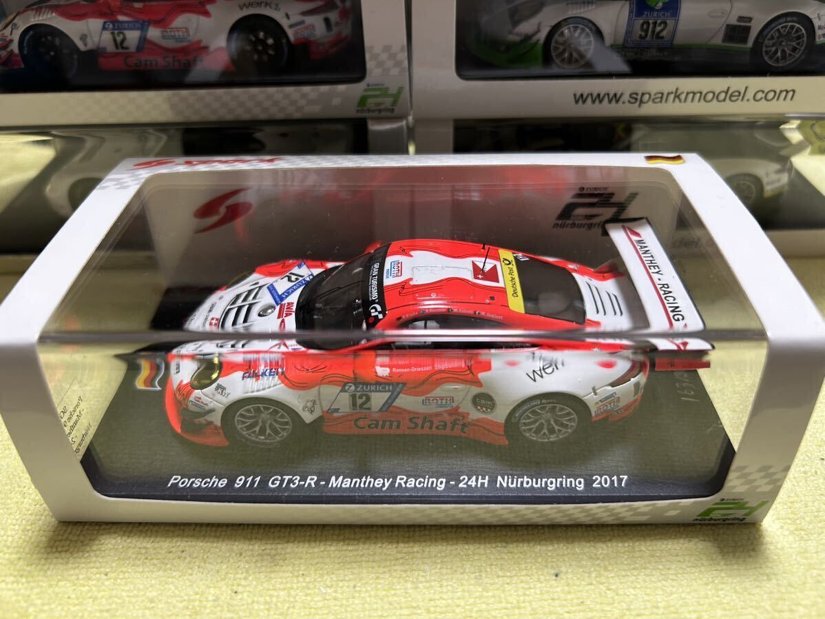 スパーク spark 1/43 Porsche 911 GT3 R - Manthey Racing n°12 - 24H Nurburgring 2017 [SG323]の画像10