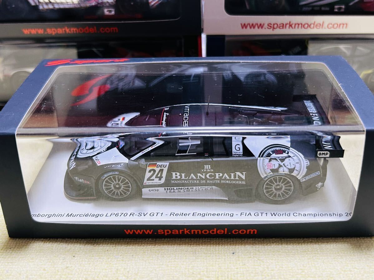 スパーク spark 1/43 Lamborghini Murcielago LP670 R-SV GT-1-Reiter Engineering #24 -FIA GT-1 World Championship 2010 [S9605]_画像10