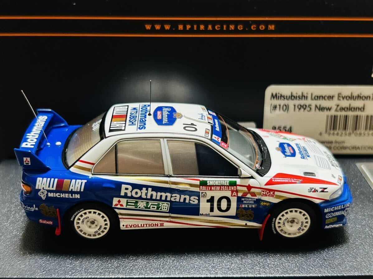 Hpi Racing 1/43 Mitsubishi Lancer Evolution Ⅲ (#10) 1995 Hpi Racing 1/43 Mitsubishi Lancer Evolution Ⅲ (#10) 1995