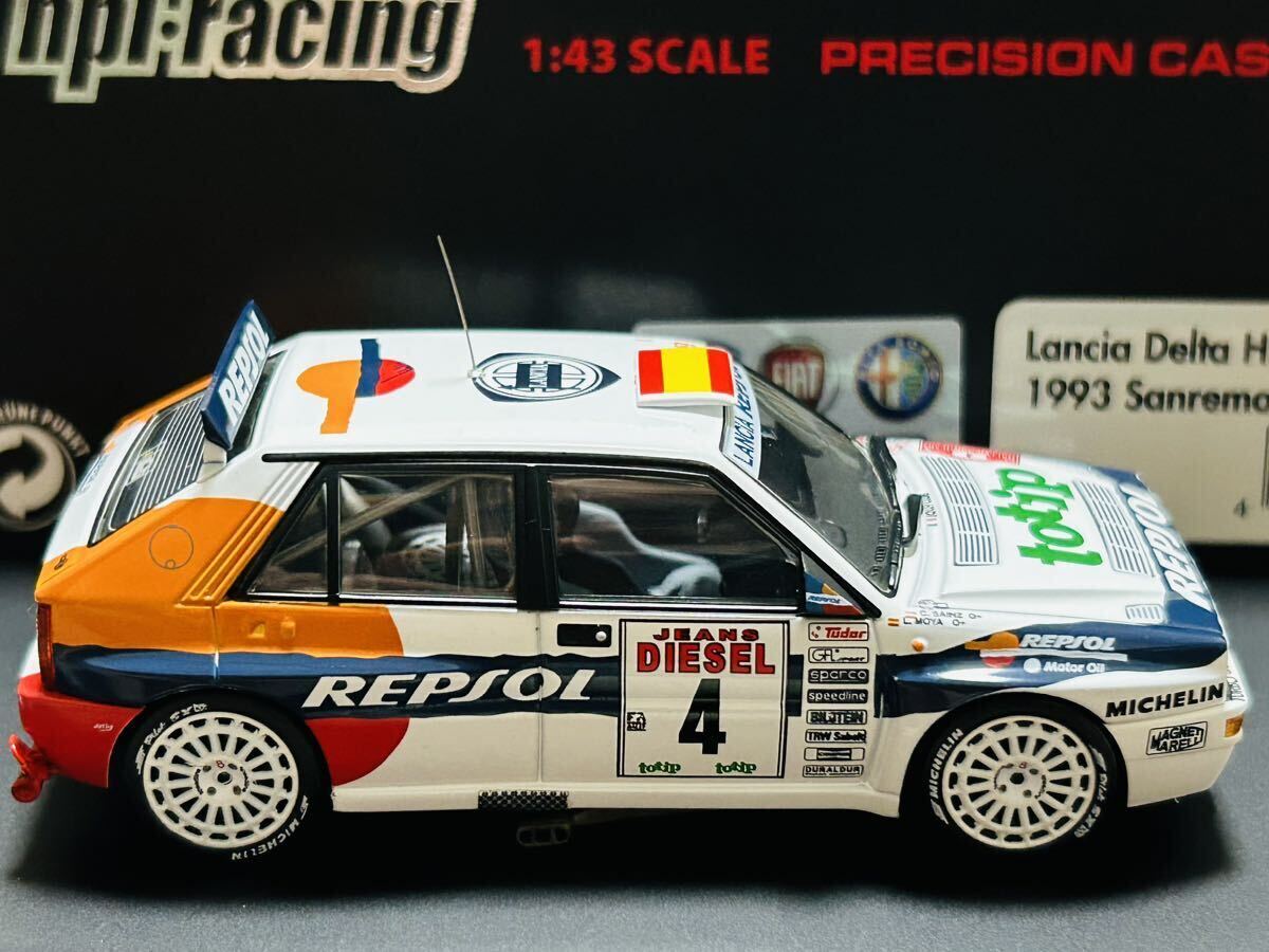 お気に入りの Sanremo・C.Sainz 1993 (#4) Integrale HF Delta お気に入りの Sanremo・C.Sainz 1993 (#4) Integrale HF Delta