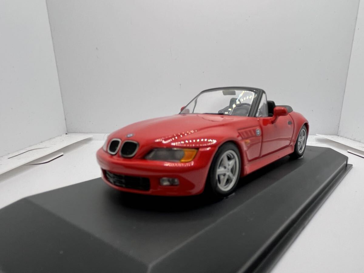 PMA Minichamps 1/43 BMW Z3 2.8 Cabriolet кабриолет 1997 красный 