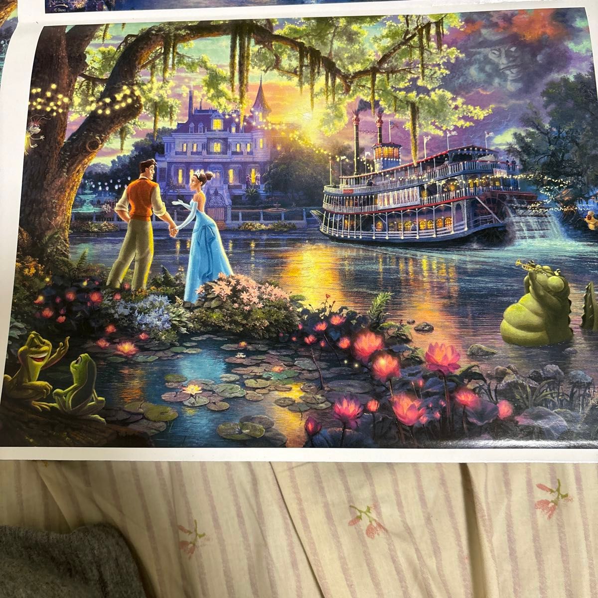 ディズニー ジグソーパズル スペシャルアートコレクション500ピース　「プリンセスと魔法のキス」