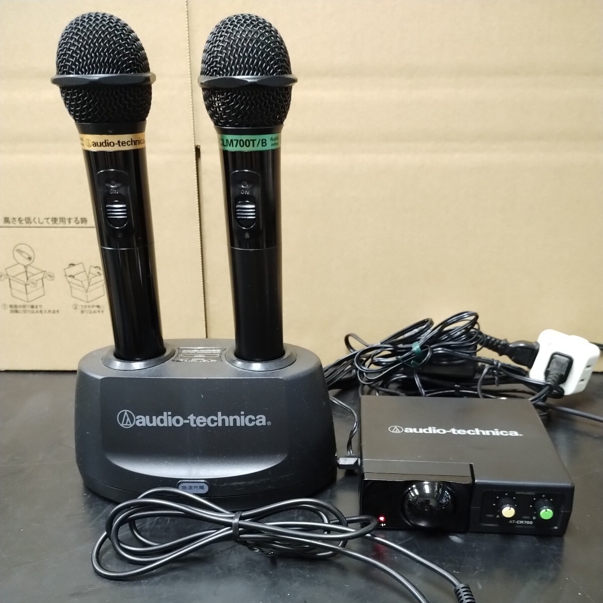 audio-technica ワイヤレスマイクシステム① audio-technica ワイヤレスマイクシステム①