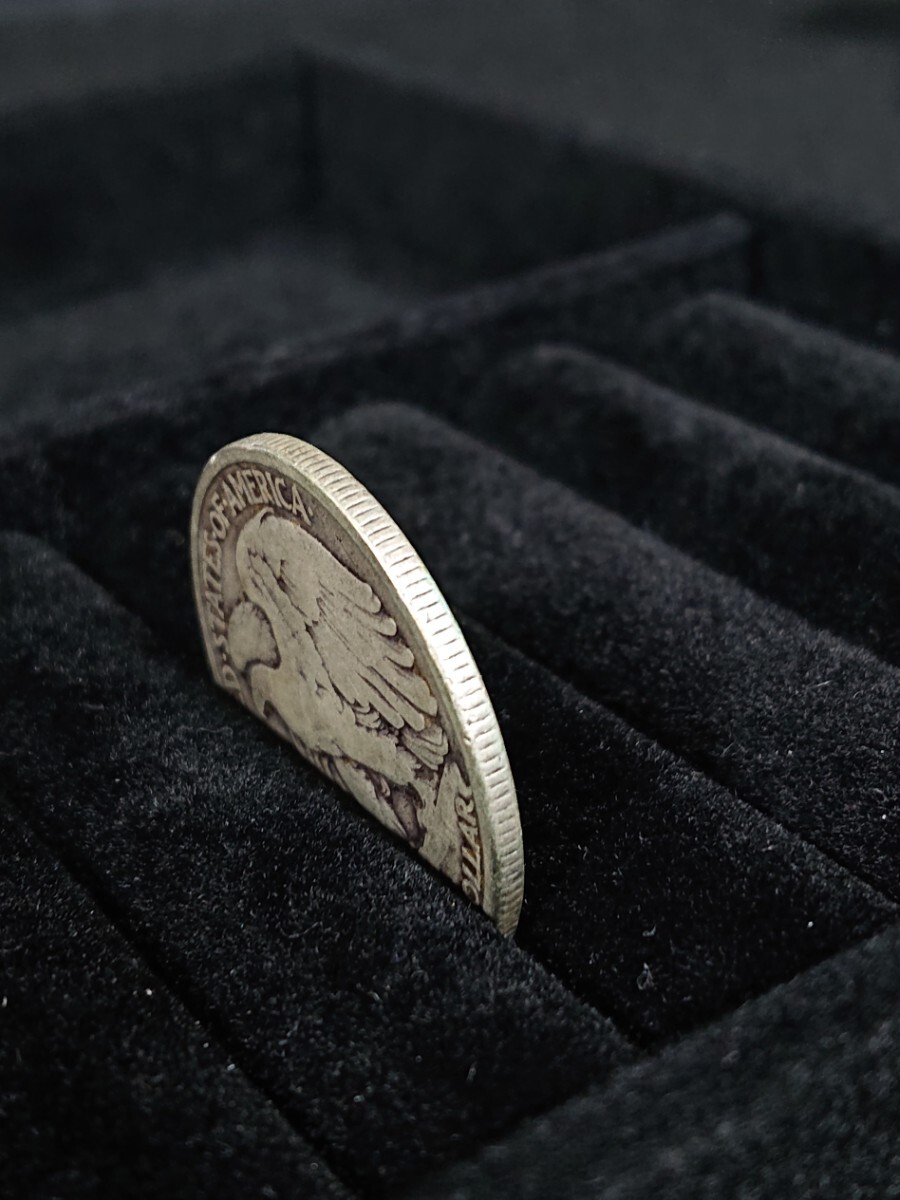 【銀貨】「 ウォーキングリバティ」1942年 アメリカ 50セント 銀貨 ハーフダラー 銀含有率90% 約12gの画像7