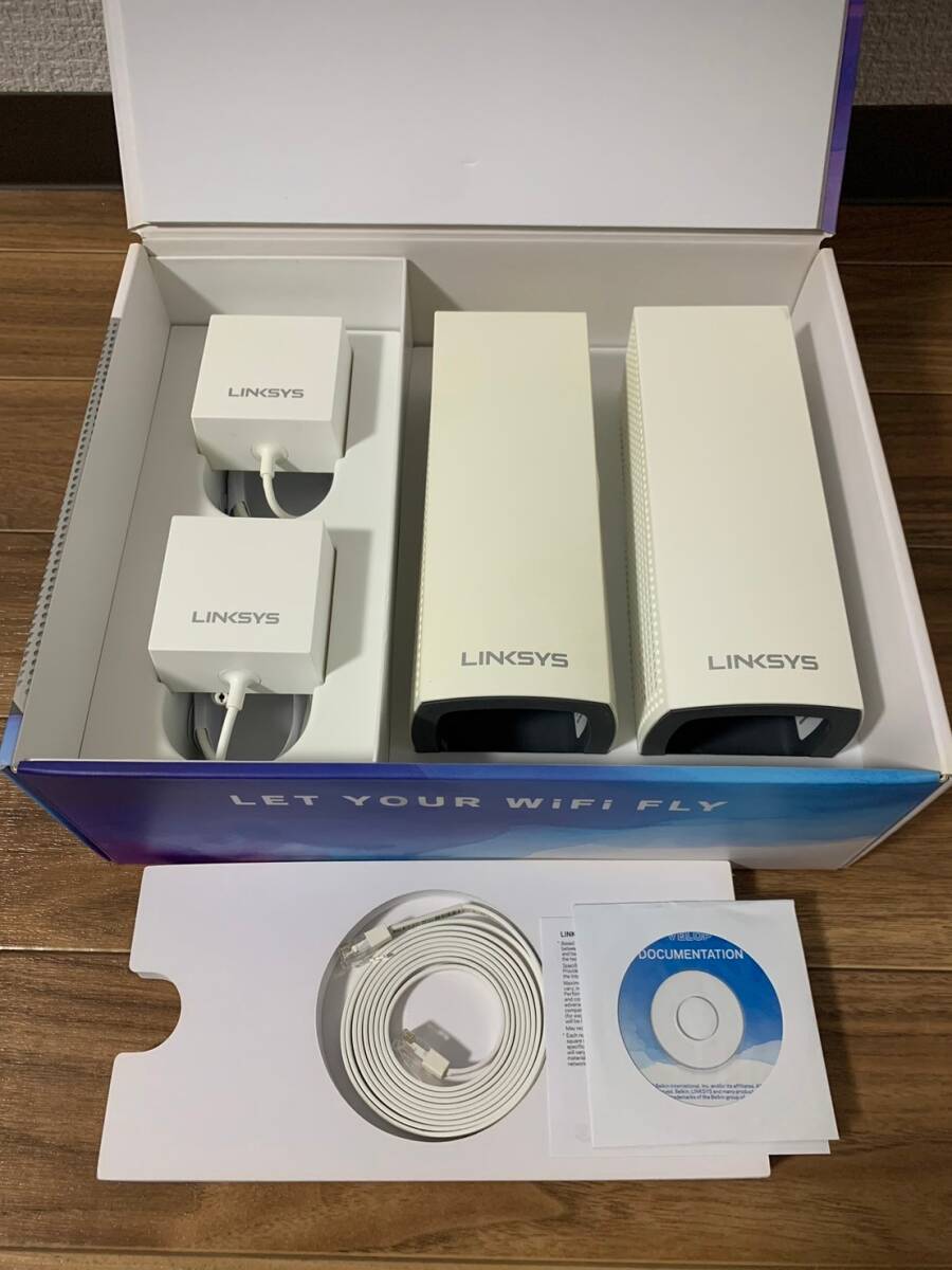 LINKSYS VELOP AC4400　無線ルーター　無線LAN_画像1