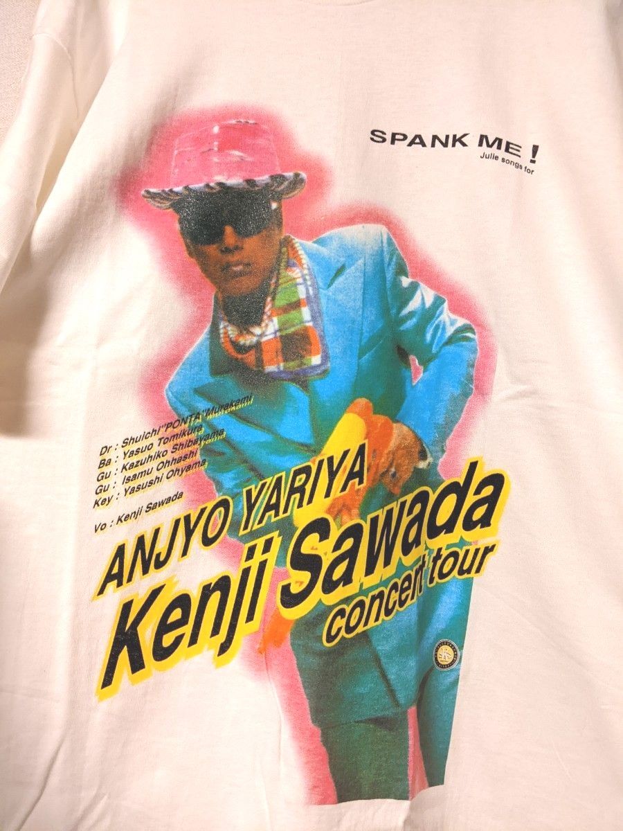 【未使用】ジュリー・沢田研二　1995ツアー公式グッズ　半袖Tシャツ