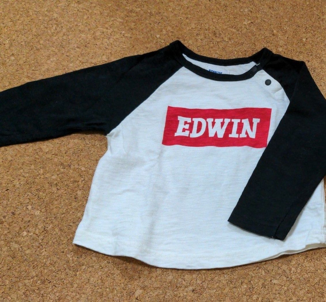 長袖Tシャツ  ロンＴ キッズ　EDWIN　90サイズ
