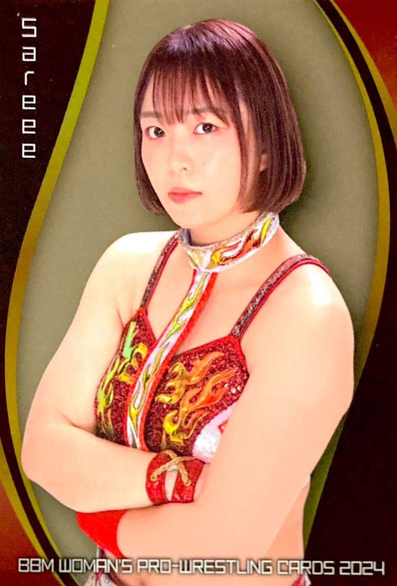 Sareee インサートカード SP04 BBM 女子プロレスカード 2024_画像1