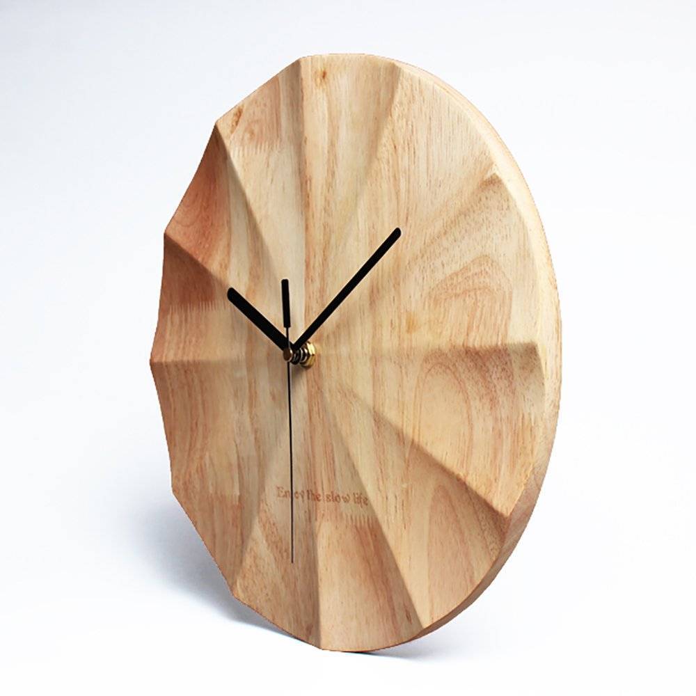 北欧風シンプルデザインの壁掛け時計