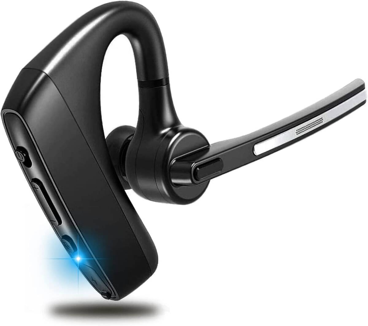 耐久性抜群 Bluetooth ヘッドセット 5.2 片耳用 ハンズフリー通話機_画像2