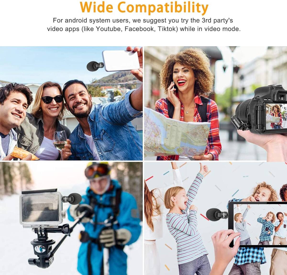 高品質 ミニマイク COMICA CVM-VS07 | カメラ/スマホマイク |_画像5