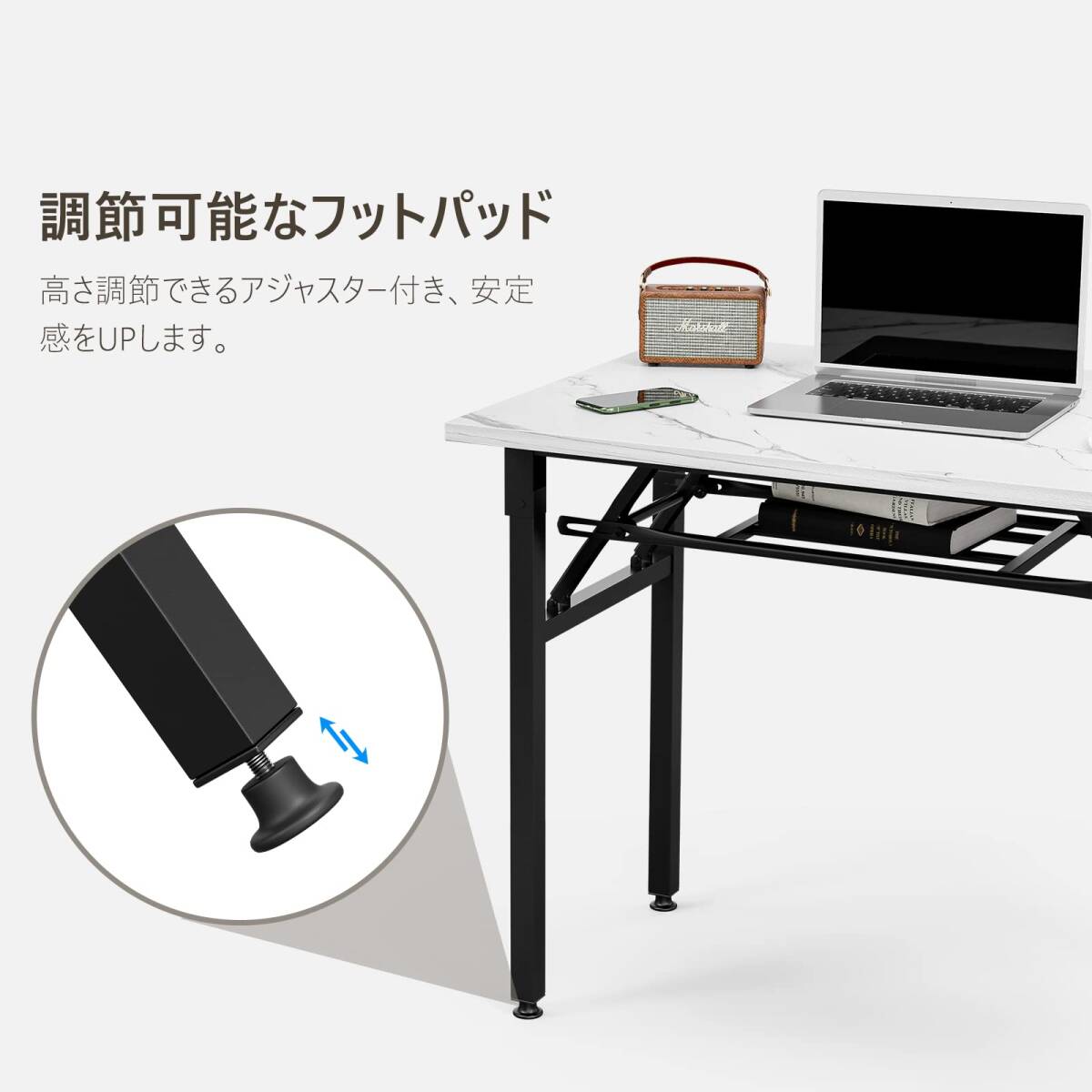 * складной стол мрамор рисунок сборка не необходимо розетка USB