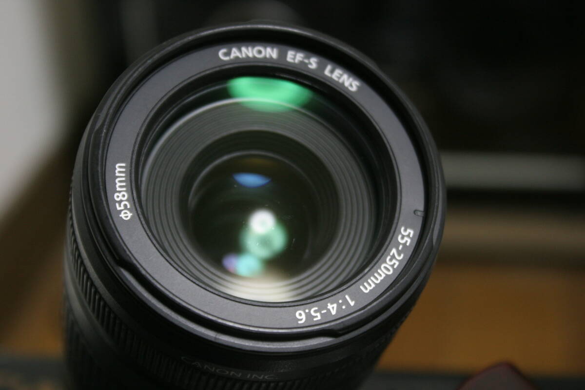 Canon EF-S 55-250mm F4-5.6 IS 望遠ズームレンズ
