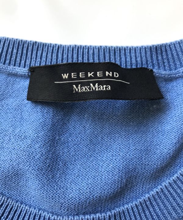 マックスマーラ ウィークエンドライン   美品 コットン ハイゲージ ニットソー  MAX MARA WEEKEND LINEの画像6