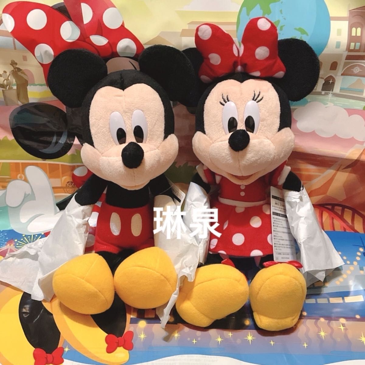 【新品タグつき】東京ディズニーリゾート ミッキー ミニー ぬいぐるみ ノーマル　ディズニーランド　ディズニーシー ぬいぐるみ