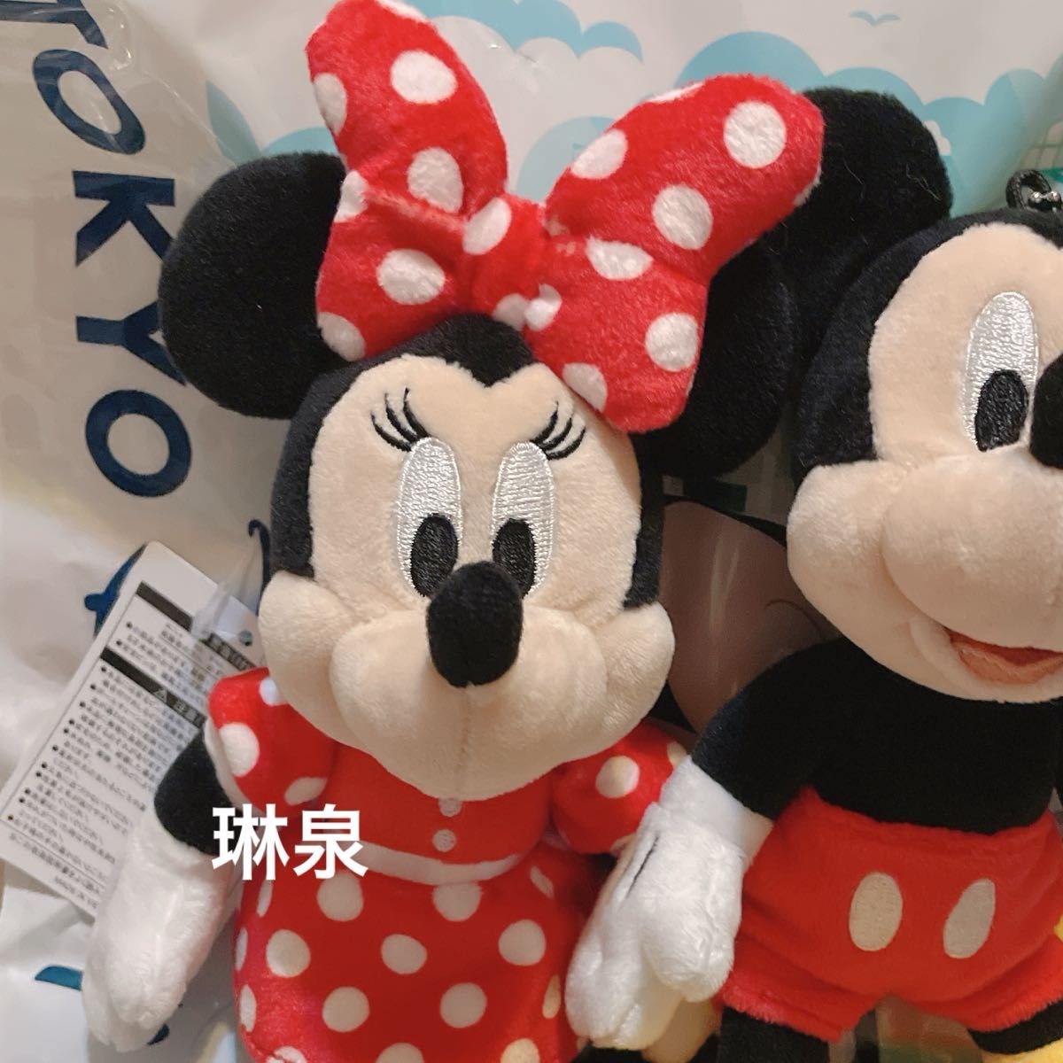東京ディズニーリゾート ミッキー ぬいぐるみバッジ ミニー 東京ディズニーリゾート ミッキー ぬいぐるみバッジ ミニー