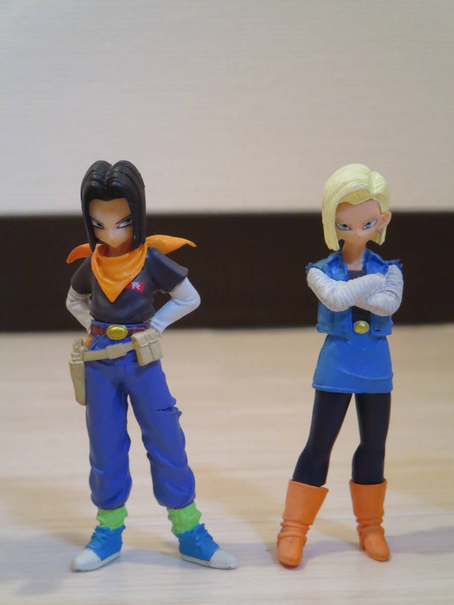 ロ 当時物 HG ドラゴンボールZ 人造人間16/17/18/19/20号 5体セット_画像3