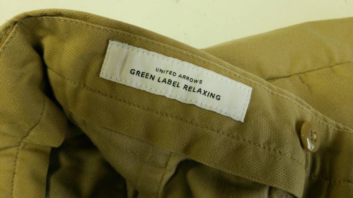 UNITED ARROWS GREEN LABEL RELAXING スラックスパンツの画像3