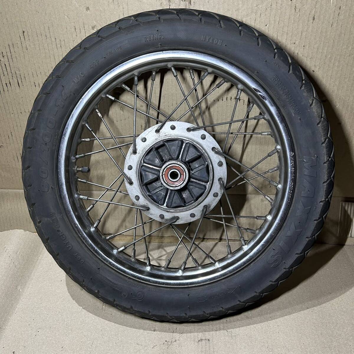 HONDA スーパーカブ110プロ JA10 純正リアホイールタイヤ|Yahoo HONDA スーパーカブ110プロ JA10 純正リアホイールタイヤ|Yahoo