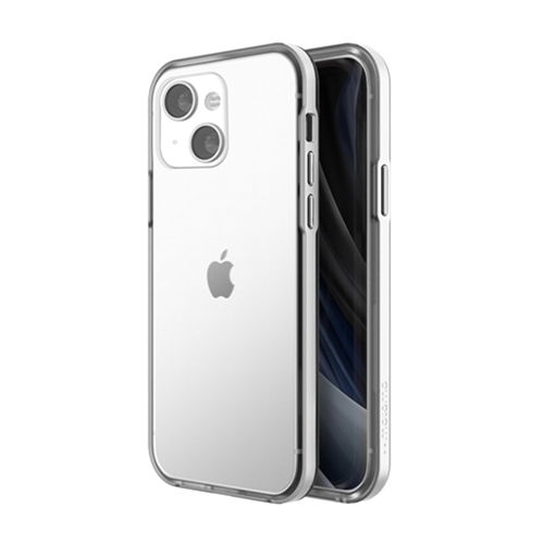 motomo INO Achrome Shield Case for iPhone 13 Matt white MT21560i13WH_画像1