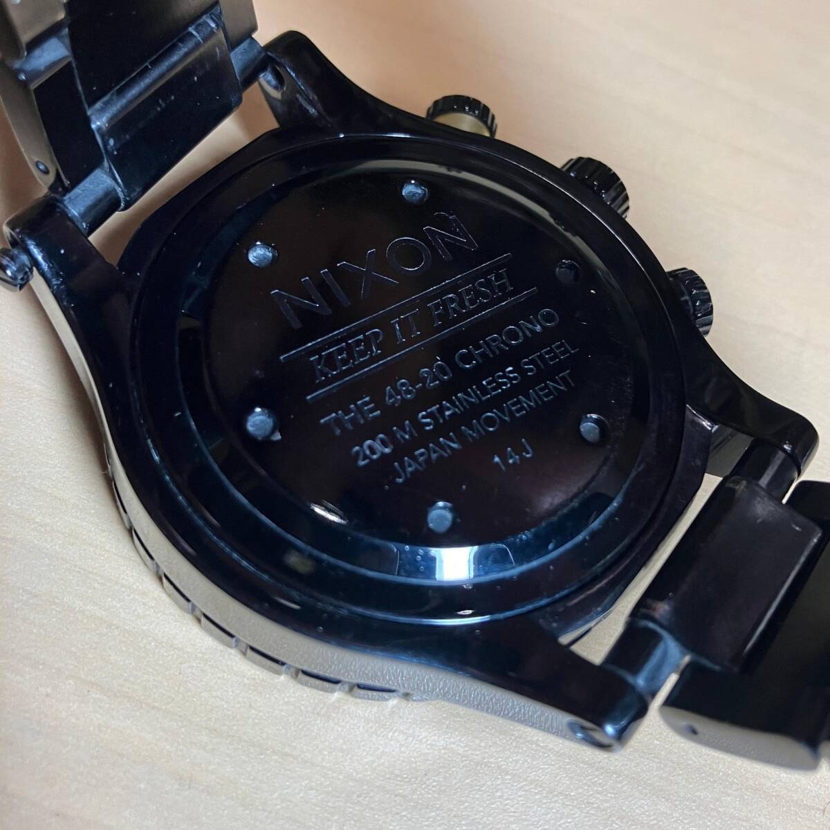NIXON（ニクソン）THE 42-20 CHRONO 腕時計（ジャンク）の画像6