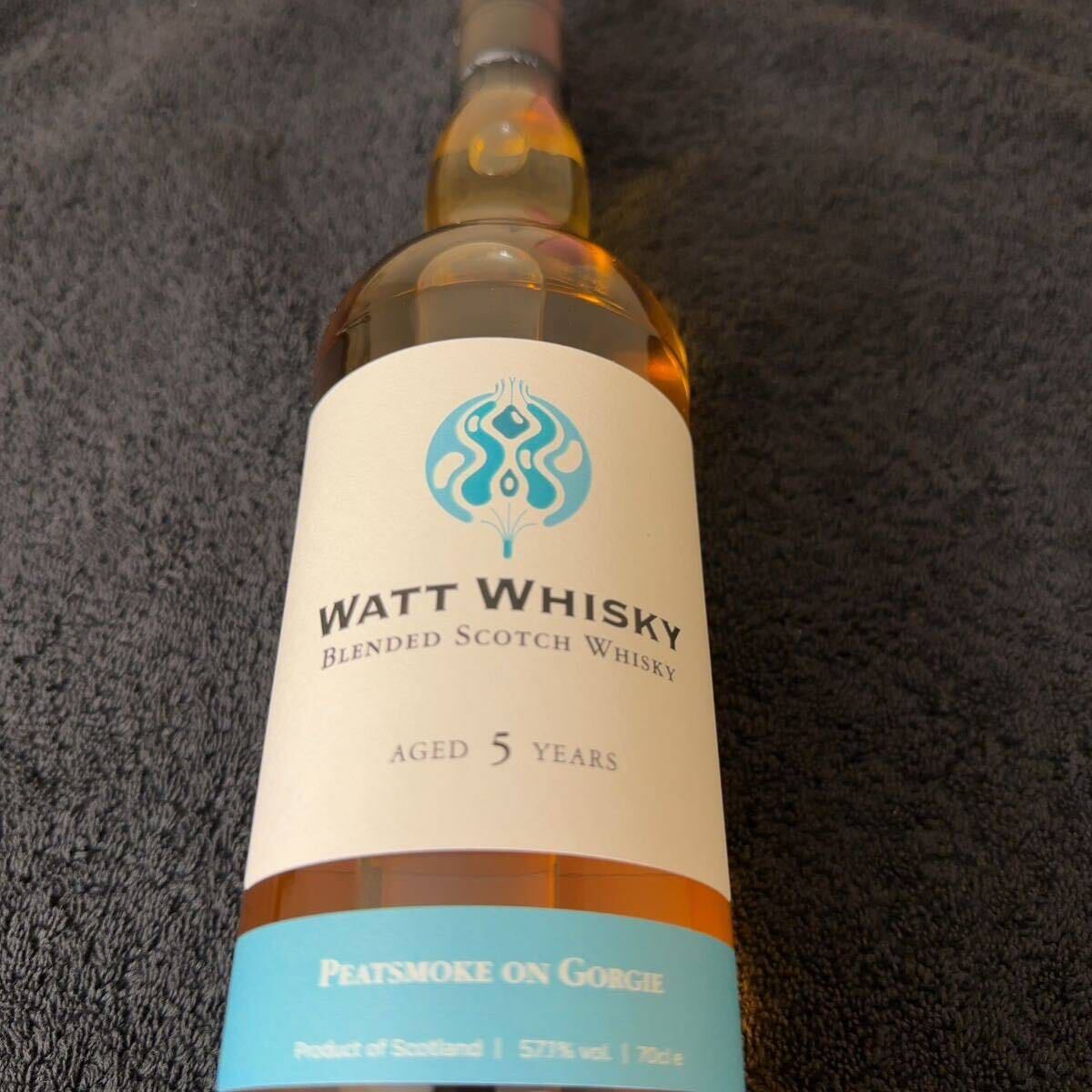 ワットウィスキー ピートスモーク オン ゴージー5年 57.1％ 700ml スコッチ ウイスキーの画像1