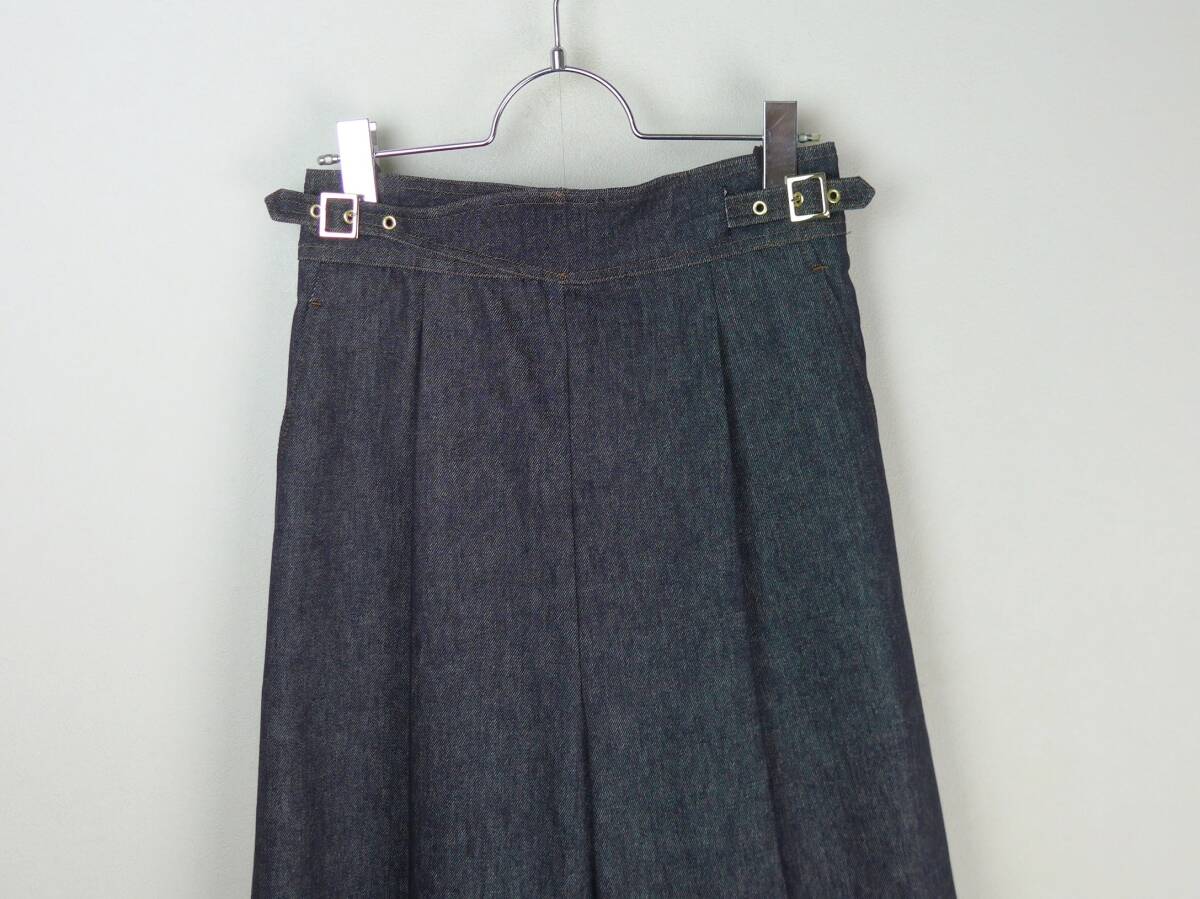St cecilia/GIRLISH 今季24SS完売 グルカデニム ワイドパンツ St cecilia/GIRLISH 今季24SS完売 グルカデニム ワイドパンツ