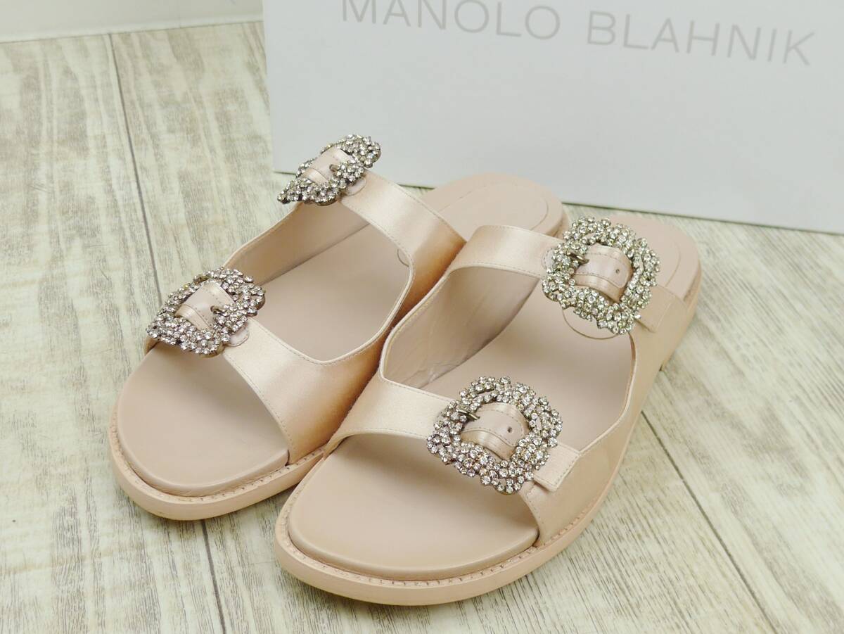 Manolo Blahnik マノロブラニク STURLUSHANGI ストラスハンギ Manolo Blahnik マノロブラニク STURLUSHANGI ストラスハンギ