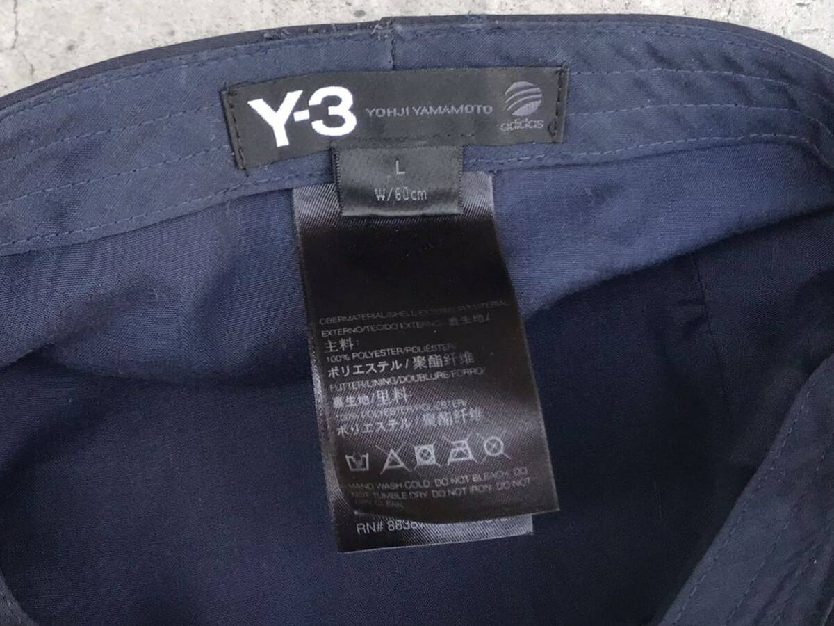 Y-3 ワークキャップ L/60cm YOHJI YAMAMOTO adidas Y's for men メンズ 帽子 ハット 刺繍_画像9