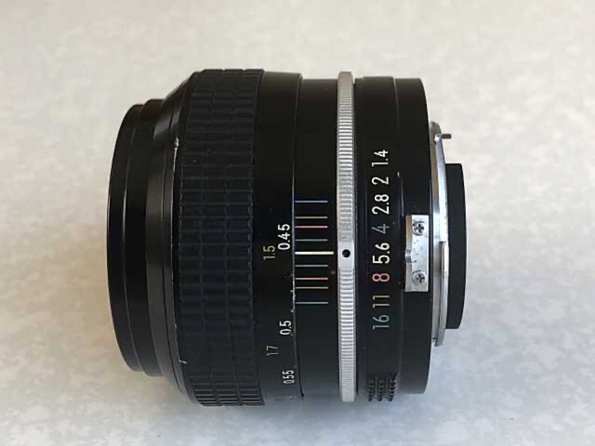 ニコン Nikon NIKKOR レンズ 単焦点レンズ 50mm F1.4 非Ai 明るいレンズ【オールドレンズ】ワンオーナー