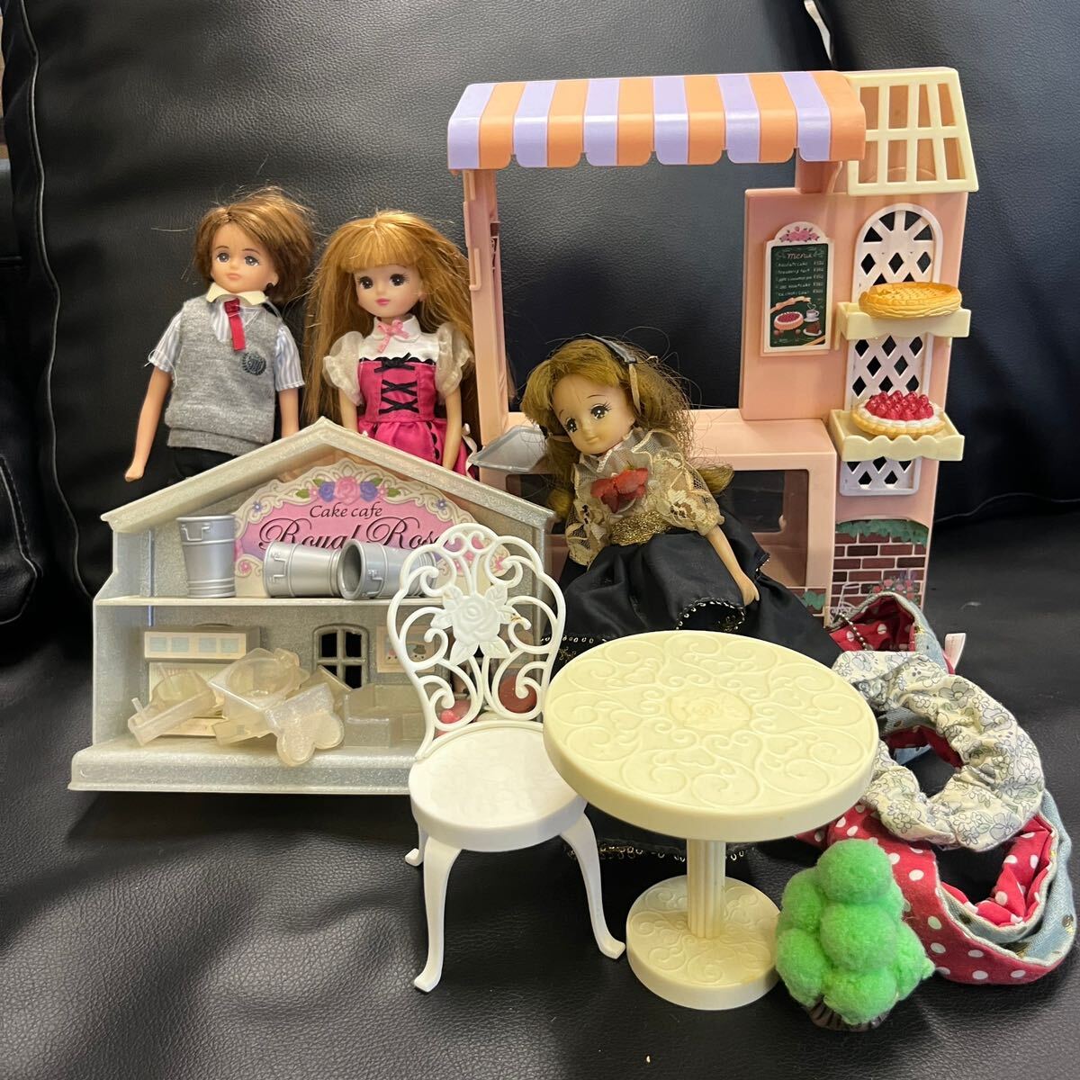  rare! doll 3 body Takara Tommy Licca-chan Len .remi Chan other . house Showa Retro antique doll 