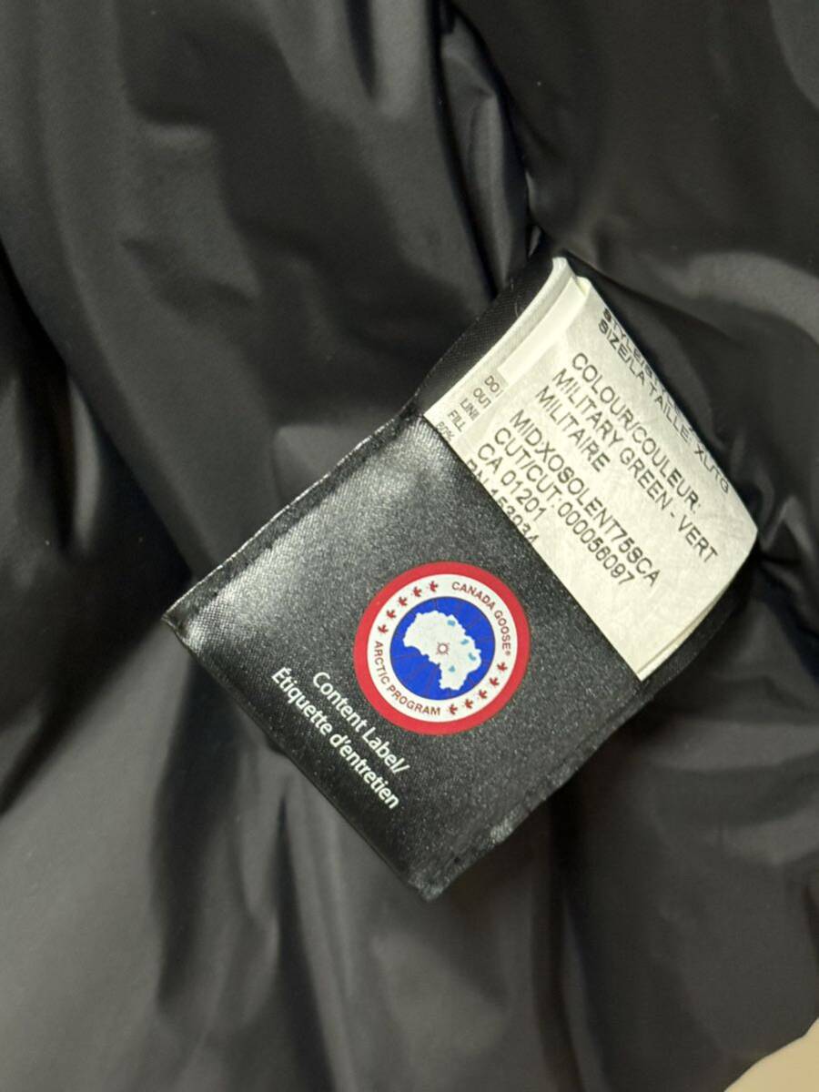  Canada Goose russell Parker military green XL