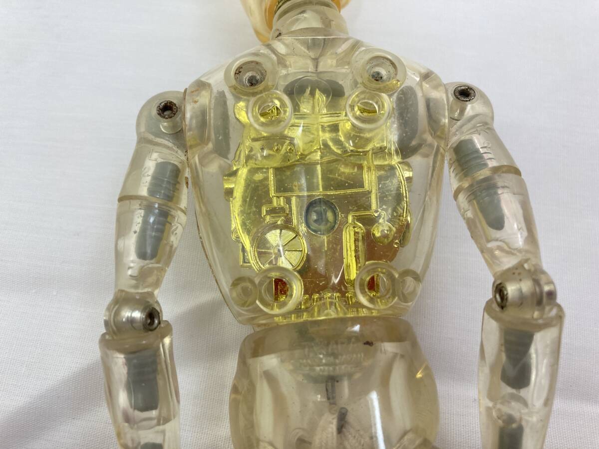 [JN37] подлинная вещь старый Takara преображение cyborg подросток cyborg 1 номер Gold общая длина примерно 21.TAKARA MADE IN JAPAN б/у товар б/у текущее состояние товар 