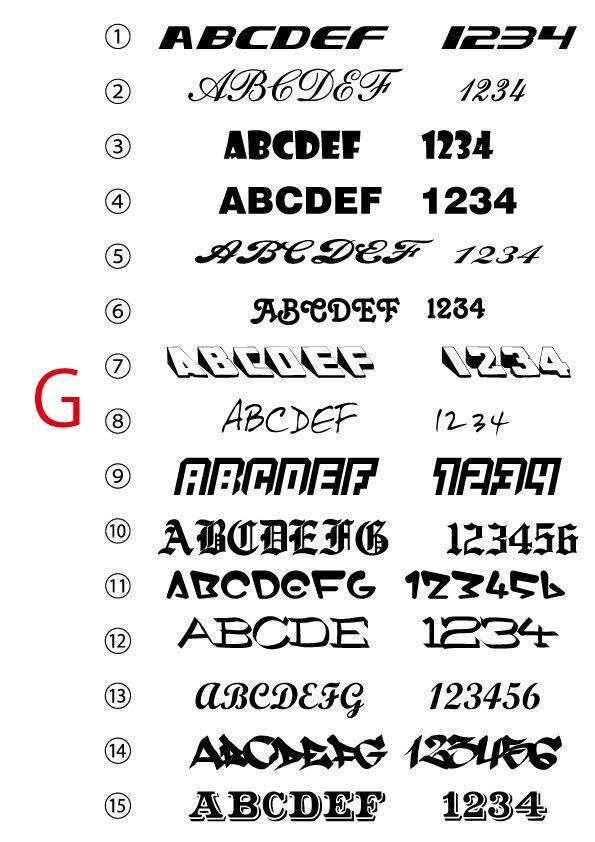 カッティングステッカー　シール　デカール　切り文字ステッカー　作成 作製　オーダーオリジナルステッカー　塗装用ステッカー　24-0516-1_画像8