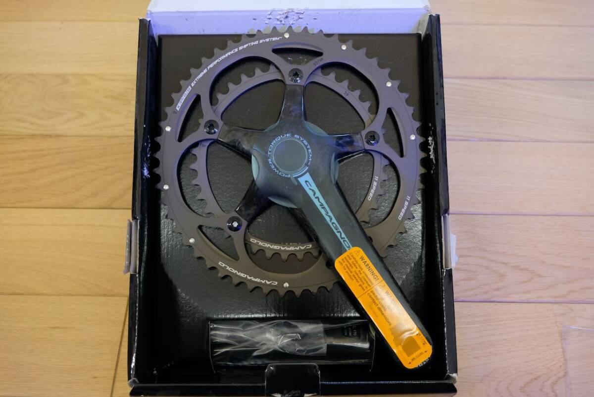 【新品・希少・送料込】Campagnolo Athena Power Torque 11s 170mm 39/53 (カンパ アテナ)