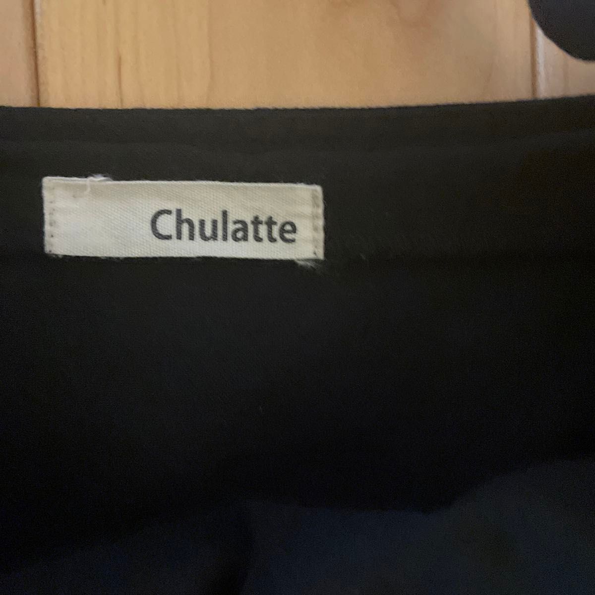 Chulatte  ワンピース ブラック 黒 半袖