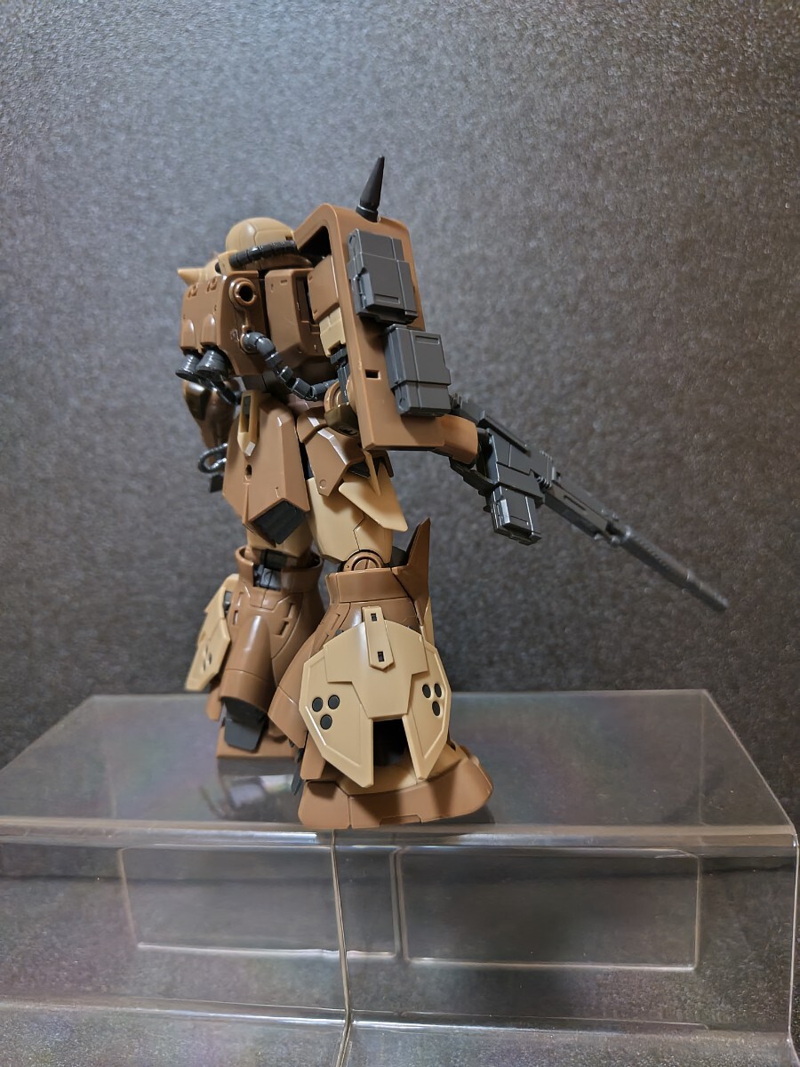 HG 1/144 高機動型ザク 地上用 ウォルド機 完成品 機動戦士ガンダム ククルス・ドアンの島 サザンクロス隊 HGUC ザクの画像2