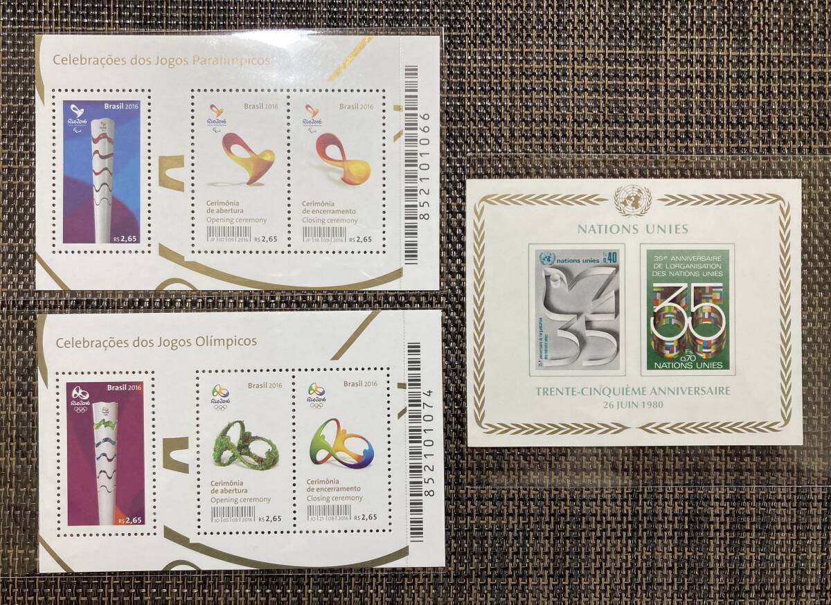 外国切手（未使用）モンゴル他 外国切手12点セット - まとめ 芸能 生き物 オリンピックほか（StampWorld評価額：合計35.85ドル）の画像6