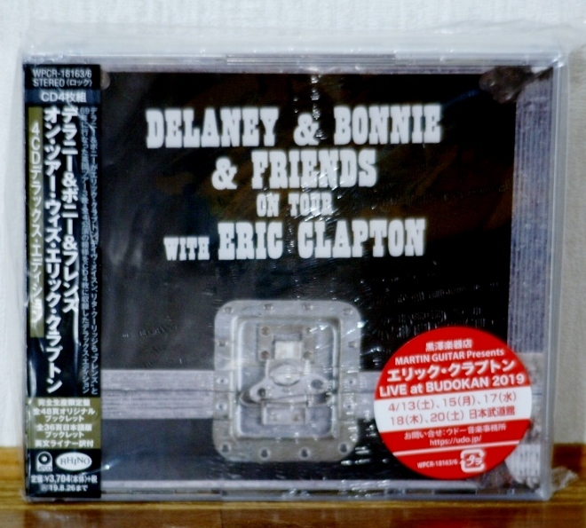 未使用4CD♪デラニー&ボニー/ON TOUR WITH ERIC CLAPTON★デラックスエディション 完全生産限定盤 エリック・クラプトン★DELANEY & BONNIE_画像1