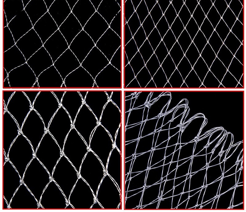 ランディングネット　替え網　玉網交換用ネット タモ網　手編み ～90cm枠用（最大適用枠サイズ：直径100cm）_画像4